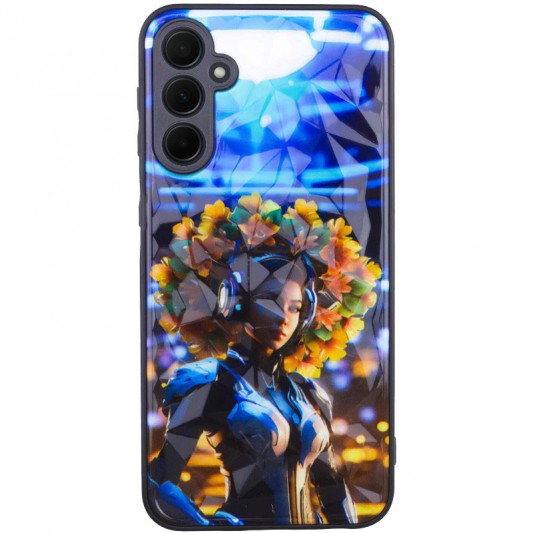 TPU+PC чехол Prisma Ladies для Samsung Galaxy A04s Cyberpunk - изображение 1