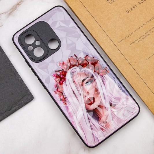 TPU+PC чохол Prisma Ladies для Xiaomi Redmi 12C / Poco C55 Ukrainian Girl - зображення 3 