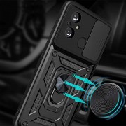 Ударостійкий чохол Camshield Serge Ring для Xiaomi Redmi 12C Чорний
