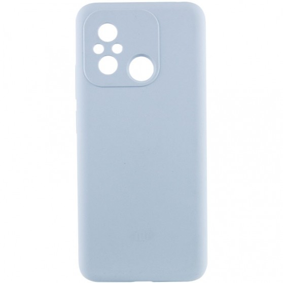 Чехол Silicone Cover Lakshmi Full Camera (AAA) для Xiaomi Redmi 12C Голубой / Sweet Blue