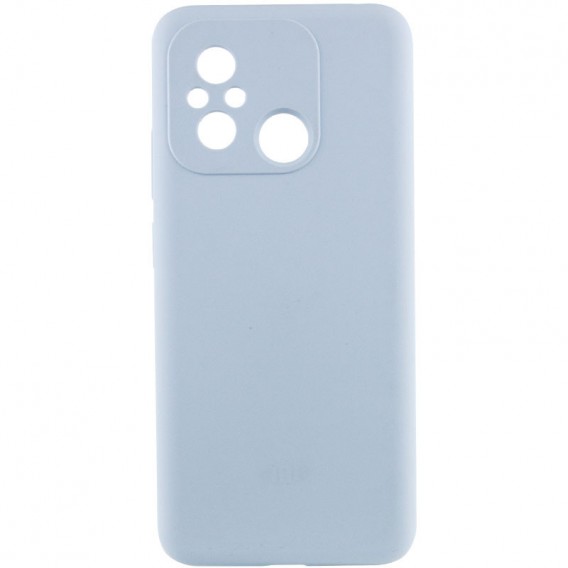 Чохол Silicone Cover Lakshmi Full Camera (AAA) для Xiaomi Redmi 12C Блакитний / Sweet Blue