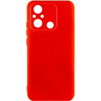 Чехол Silicone Cover Lakshmi Full Camera (AAA) для Xiaomi Redmi 12C Красный / Red