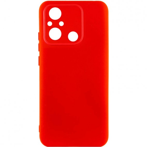 Чохол Silicone Cover Lakshmi Full Camera (AAA) для Xiaomi Redmi 12C Червоний / Red