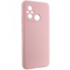 Чохол Silicone Cover Lakshmi Full Camera (AAA) для Xiaomi Redmi 12C Рожевий / Pink Sand