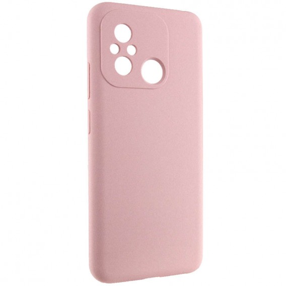 Чохол Silicone Cover Lakshmi Full Camera (AAA) для Xiaomi Redmi 12C Рожевий / Pink Sand