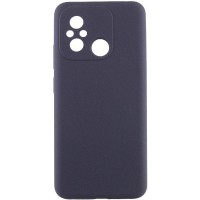 Чехол Silicone Cover Lakshmi Full Camera (AAA) для Xiaomi Redmi 12C Серый / Dark Gray
