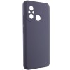 Чохол Silicone Cover Lakshmi Full Camera (AAA) для Xiaomi Redmi 12C Сірий / Dark Gray