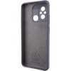 Чохол Silicone Cover Lakshmi Full Camera (AAA) для Xiaomi Redmi 12C Сірий / Dark Gray