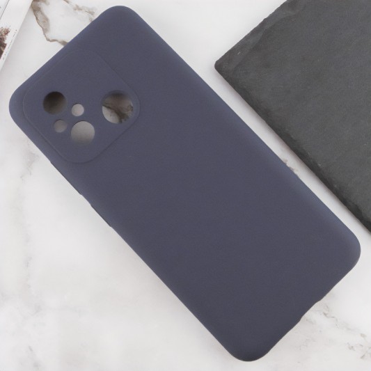 Чохол Silicone Cover Lakshmi Full Camera (AAA) для Xiaomi Redmi 12C Сірий / Dark Gray - зображення 4 