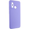Чохол Silicone Cover Lakshmi Full Camera (AAA) для Xiaomi Redmi 12C Бузковий / Dasheen