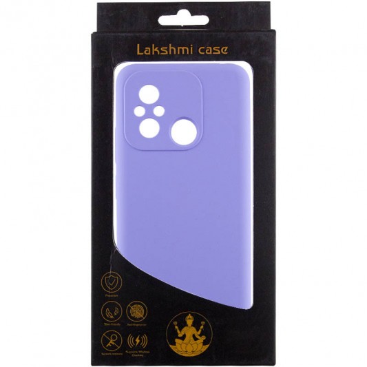 Чохол Silicone Cover Lakshmi Full Camera (AAA) для Xiaomi Redmi 12C Бузковий / Dasheen - зображення 4 