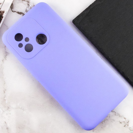 Чохол Silicone Cover Lakshmi Full Camera (AAA) для Xiaomi Redmi 12C Бузковий / Dasheen - зображення 5 