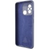 Чохол Silicone Cover Lakshmi Full Camera (AAA) для Xiaomi Redmi 12C Темно-синій / Midnight blue