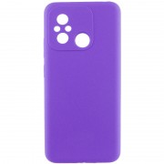 Чохол Silicone Cover Lakshmi Full Camera (AAA) для Xiaomi Redmi 12C Фіолетовий / Amethyst