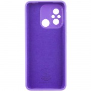 Чохол Silicone Cover Lakshmi Full Camera (AAA) для Xiaomi Redmi 12C Фіолетовий / Amethyst