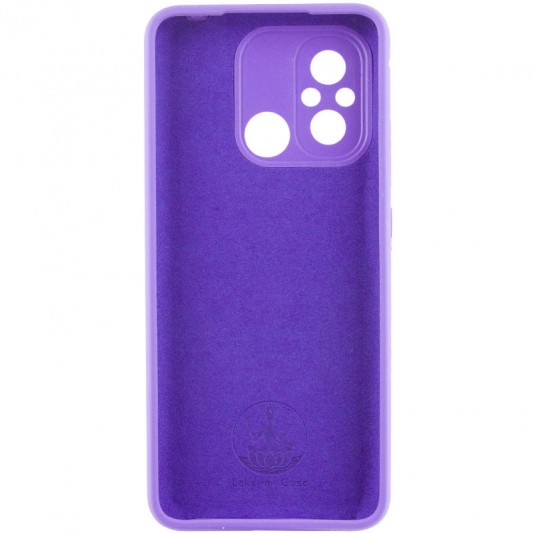 Чохол Silicone Cover Lakshmi Full Camera (AAA) для Xiaomi Redmi 12C Фіолетовий / Amethyst - зображення 2 
