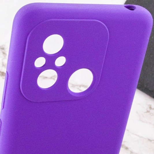 Чохол Silicone Cover Lakshmi Full Camera (AAA) для Xiaomi Redmi 12C Фіолетовий / Amethyst - зображення 5 
