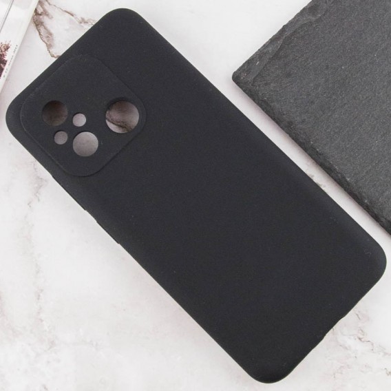 Чохол Silicone Cover Lakshmi Full Camera (AAA) для Xiaomi Redmi 12C Чорний / Black