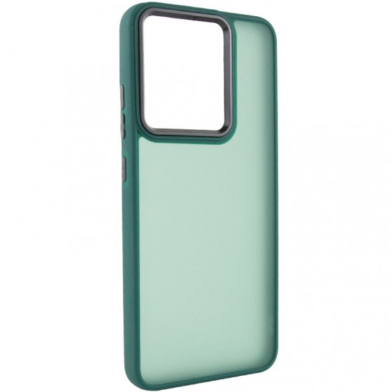 Чехол TPU+PC Lyon Frosted для Xiaomi Redmi 12C Green