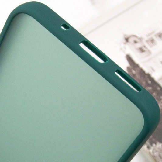 Чохол TPU+PC Lyon Frosted для Xiaomi Redmi 12C Green - зображення 5 