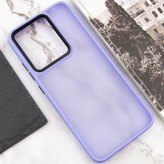 Чохол TPU+PC Lyon Frosted для Xiaomi Redmi 12C Purple - зображення 3 