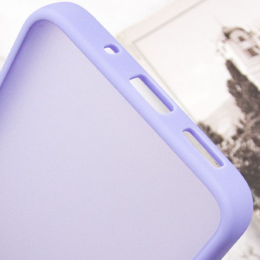 Чохол TPU+PC Lyon Frosted для Xiaomi Redmi 12C Purple - зображення 5 