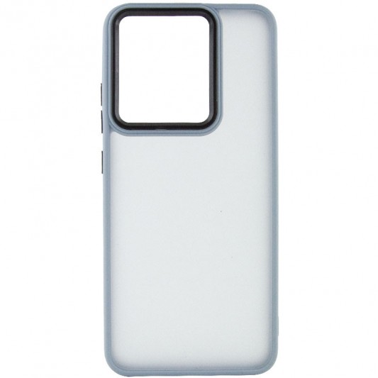 Чехол TPU+PC Lyon Frosted для Xiaomi Redmi 12C Sierra Blue - изображение 1