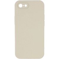 Silicone Case Square Full Camera Protective (AA) NOLOGO для Apple iPhone 7 / 8 / SE (2020) (4.7") Бежевый / Antique White