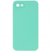 Чехол Silicone Case Square Full Camera Protective (AA) NOLOGO для Apple iPhone 7/8/SE (2020) (4.7 дюйма) Бирюзовый / Turquoise Чехол Silicone Case Square Full Camera Protective (AA) NOLOGO для Apple iPhone 7/8/SE (2020) (4.7 дюйма) Бирюзовый / Turquoise