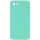 Silicone Case Square Full Camera Protective (AA) NOLOGO для Apple iPhone 7 / 8 / SE (2020) (4.7") Бирюзовый / Turquoise