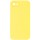 Silicone Case Square Full Camera Protective (AA) NOLOGO для Apple iPhone 7 / 8 / SE (2020) (4.7") Желтый / Yellow