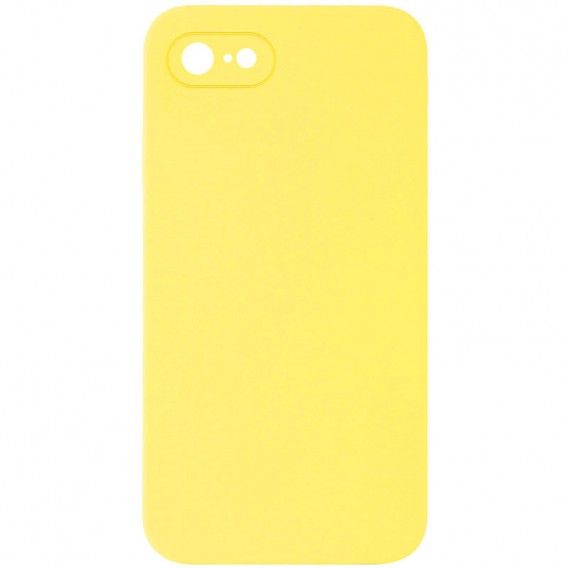 Чехол Silicone Case Square Full Camera Protective (AA) NOLOGO для Apple iPhone 7/8/SE (2020) (4.7