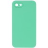 Чохол Silicone Case Square Full Camera Protective (AA) NOLOGO для Apple iPhone 7/8/SE (2020) (4.7") Зелений / Spearmint