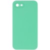 Silicone Case Square Full Camera Protective (AA) NOLOGO для Apple iPhone 7 / 8 / SE (2020) (4.7") Зеленый / Spearmint