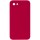 Silicone Case Square Full Camera Protective (AA) NOLOGO для Apple iPhone 7 / 8 / SE (2020) (4.7") Красный / Rose Red