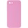Silicone Case Square Full Camera Protective (AA) NOLOGO для Apple iPhone 7 / 8 / SE (2020) (4.7") Розовый / Light pink