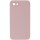 Silicone Case Square Full Camera Protective (AA) NOLOGO для Apple iPhone 7 / 8 / SE (2020) (4.7") Розовый / Pink Sand