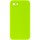 Silicone Case Square Full Camera Protective (AA) NOLOGO для Apple iPhone 7 / 8 / SE (2020) (4.7") Салатовый / Neon green