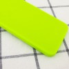 Silicone Case Square Full Camera Protective (AA) NOLOGO для Apple iPhone 7 / 8 / SE (2020) (4.7") Салатовий / Neon green