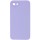 Silicone Case Square Full Camera Protective (AA) NOLOGO для Apple iPhone 7 / 8 / SE (2020) (4.7") Сиреневый / Dasheen