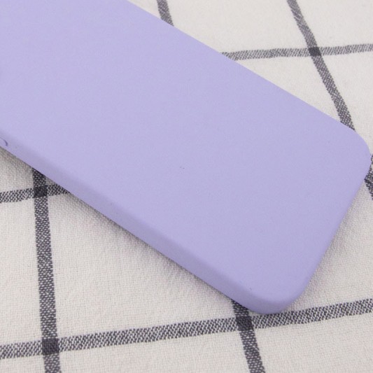 Silicone Case Square Full Camera Protective (AA) NOLOGO для Apple iPhone 7 / 8 / SE (2020) (4.7") Сиреневый / Dasheen - изображение 1