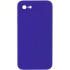 Чехол Silicone Case Square Full Camera Protective (AA) NOLOGO для Apple iPhone 7/8/SE (2020) (4.7 дюйма) Фиолетовый / Ultra Violet