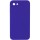 Чехол Silicone Case Square Full Camera Protective (AA) NOLOGO для Apple iPhone 7/8/SE (2020) (4.7 дюйма) Фиолетовый / Ultra Violet