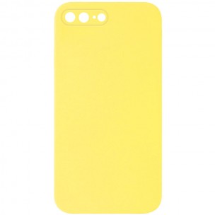 Чехол Silicone Case Square Full Camera Protective (AA) NOLOGO для Apple iPhone 7 plus/8 plus (5.5 дюйма) Желтый / Yellow Чехол Silicone Case Square Full Camera Protective (AA) NOLOGO для Apple iPhone 7 plus/8 plus (5.5 дюйма) Желтый / Yellow