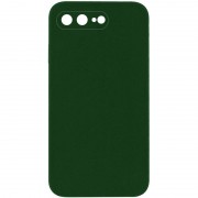 Silicone Case Square Full Camera Protective (AA) NOLOGO для Apple iPhone 7 plus / 8 plus (5.5") Зеленый / Army green