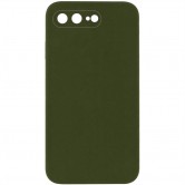 Чехол Silicone Case Square Full Camera Protective (AA) NOLOGO для Apple iPhone 7 plus/8 plus (5.5 дюйма) Зеленый / Dark Olive Чехол Silicone Case Square Full Camera Protective (AA) NOLOGO для Apple iPhone 7 plus/8 plus (5.5 дюйма) Зеленый / Dark Olive