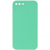Чехол Silicone Case Square Full Camera Protective (AA) NOLOGO для Apple iPhone 7 plus/8 plus (5.5 дюйма) Зеленый / Spearmint Чехол Silicone Case Square Full Camera Protective (AA) NOLOGO для Apple iPhone 7 plus/8 plus (5.5 дюйма) Зеленый / Spearmint