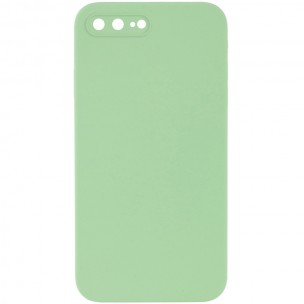 Чехол Silicone Case Square Full Camera Protective (AA) NOLOGO для Apple iPhone 7 plus/8 plus (5.5 дюйма) Мятный / Mint Чехол Silicone Case Square Full Camera Protective (AA) NOLOGO для Apple iPhone 7 plus/8 plus (5.5 дюйма) Мятный / Mint