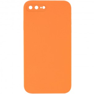 Чехол Silicone Case Square Full Camera Protective (AA) NOLOGO для Apple iPhone 7 plus/8 plus (5.5 дюйма) Оранжевый / Papaya Чехол Silicone Case Square Full Camera Protective (AA) NOLOGO для Apple iPhone 7 plus/8 plus (5.5 дюйма) Оранжевый / Papaya