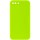 Чехол Silicone Case Square Full Camera Protective (AA) NOLOGO для Apple iPhone 7 plus/8 plus (5.5 дюйма) Салатовый / Neon green